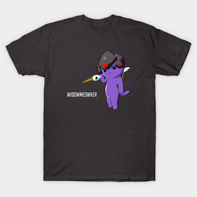 Widowmeowker - Katsuwatch T-Shirt by dillongoo